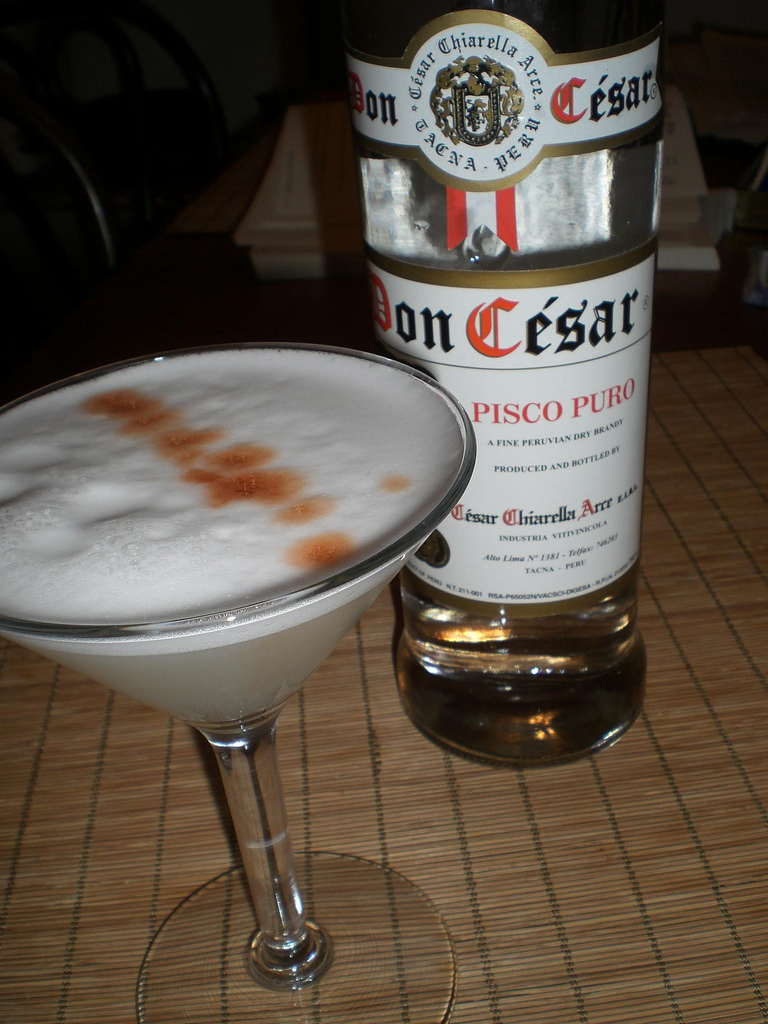 Blossom Syge person pianist Pisco Sour - opskrift | Alkoholprocent.dk